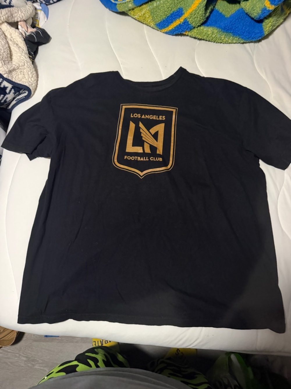 Fanatics Black Tee with White Logo